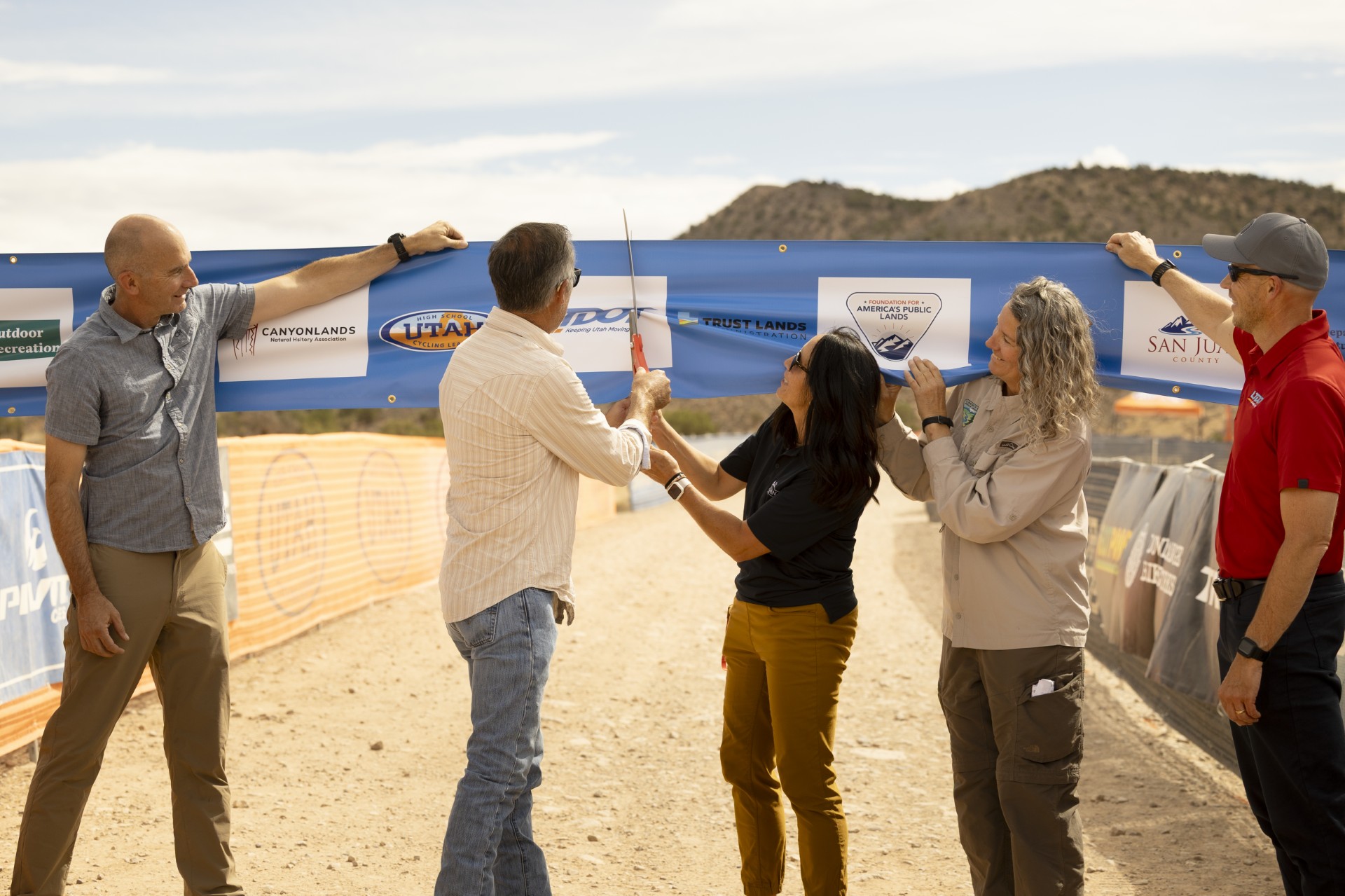 Mud Springs Ribbon Cutting in Moab Utah