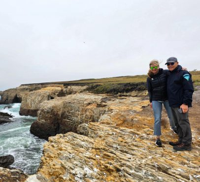 Meeting the amazing staff at the BLM is a high point! Point Arena-Stornetta, California Coastal National Monument.