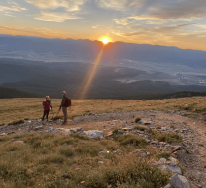 Not all meetings happen in the office - I got the lay of the land on BLM's work in Colorado.